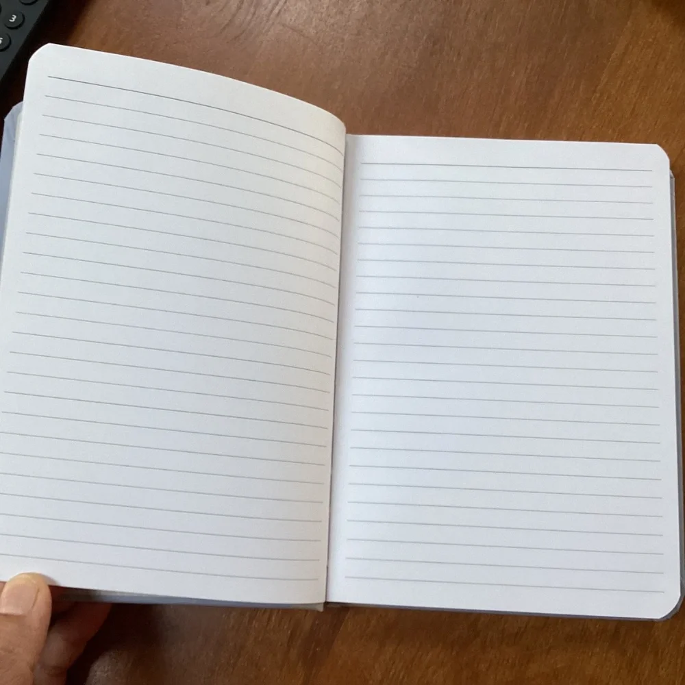 Caliber Hard Cover Take/Note Journal 120 Lined Pages New